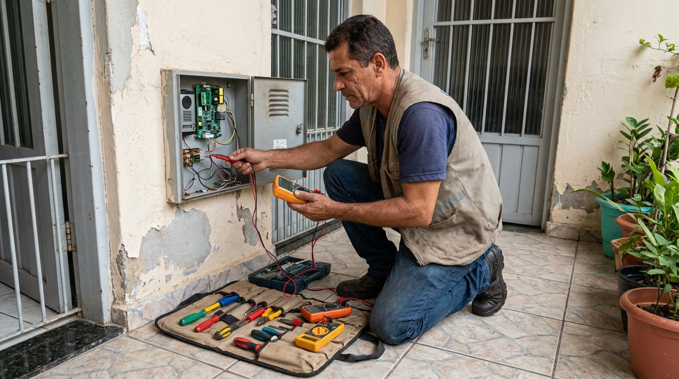 Conserto de interfone profissional em Curitiba‑PR