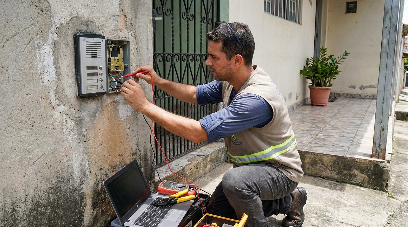 Reparo de interfone em Curitiba‑PR